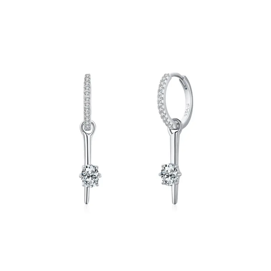 Celestial Drop Hoop